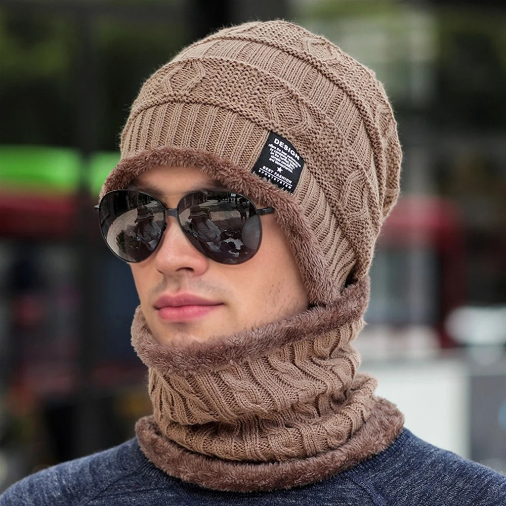 CozyPeak™ Ultra-Warm Winter Beanie + Scarf