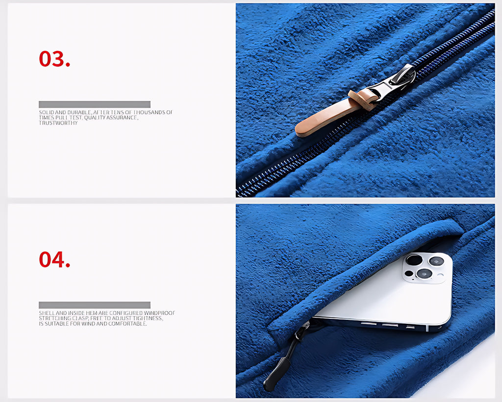 🐼 SherpaArmor™ Ultra-Warm Unisex Fleece Jacket