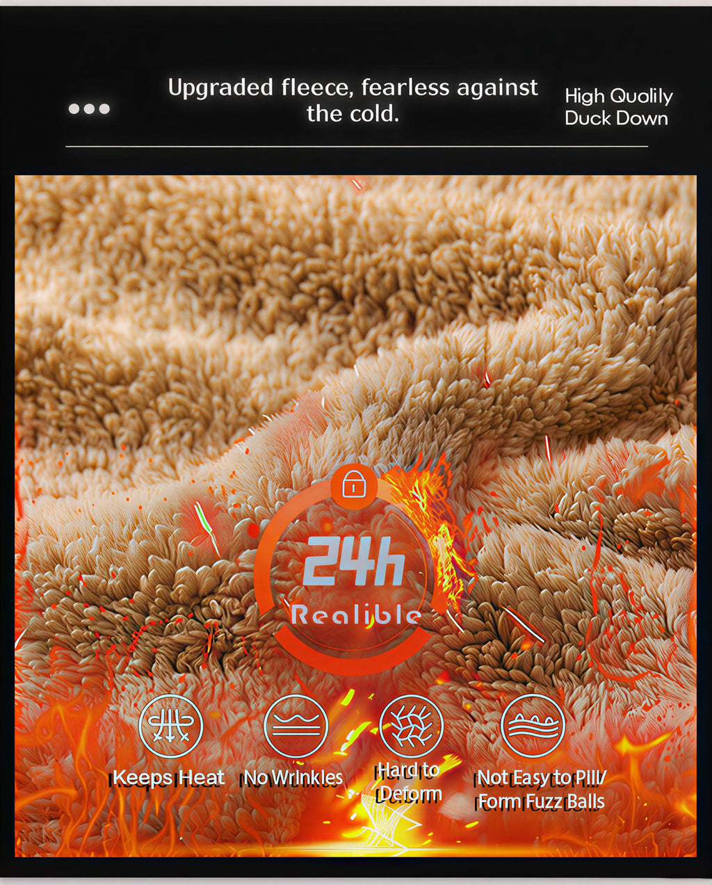 SherpaCore™ 400GSM Winter Fleece Hoodie